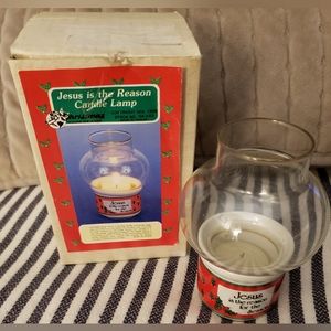 VINTAGE House of LLoyd (1988) - Holiday Candle Lamp